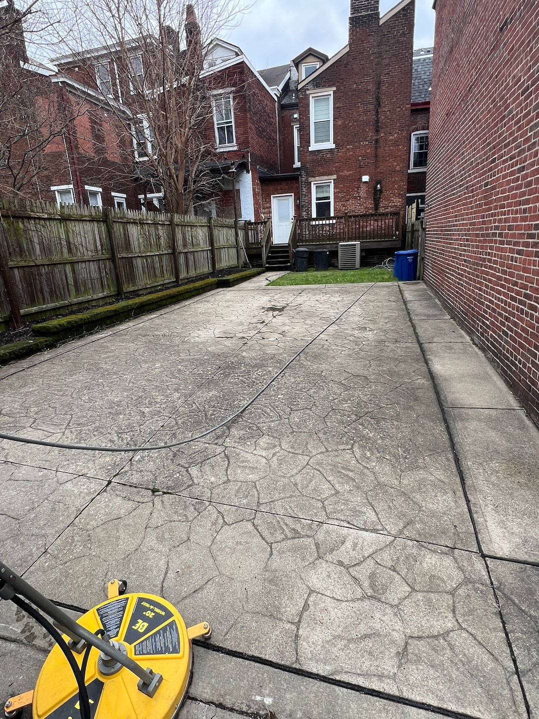 Revitalizing a Lawrenceville Classic: Expert Deck and Concrete Cleaning